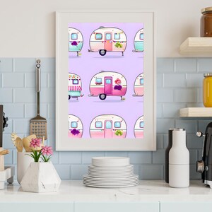 Vintage Camper Print