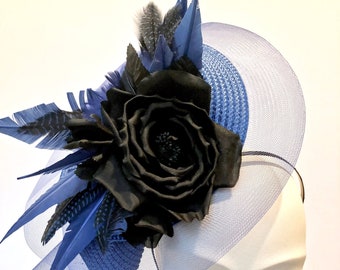 Kentucky Derby Hat Fascinator, Church Wedding Hat, Fashion Fascinator Hat