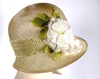 Kentucky Derby Hat Women's Summer Cloche Church Wedding Hat
