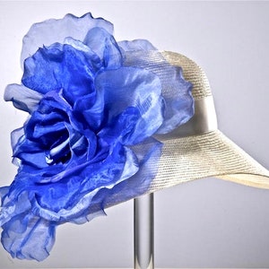 Kentucky Derby Hat Wide Brim Hat, Derby Hats for Women, Church Wedding Hat image 5