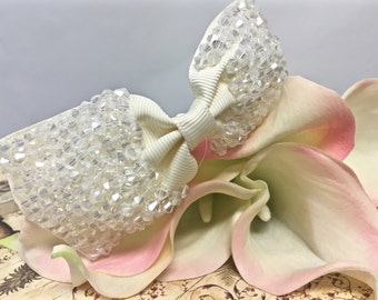 Headband with Clear Rhinestones