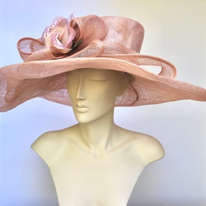 Kentucky Derby Hat Wide Brim Hat, Derby Hat for Women, Church Wedding ...