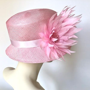 Kentucky Derby Hat for Women, Derby Hat Feathers, Church Wedding Hats