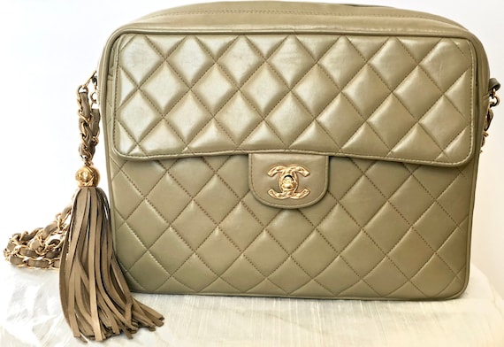 CHANEL BAG PURSE Vintage, Chanel Large Shoulder Ba