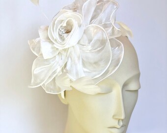 Kentucky Derby Hat Fascinator, Church Wedding Hat Fascinator, Fashion Fascinator Headband Hat