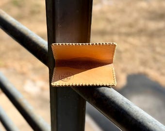 Leather Card Case, Two Pockets