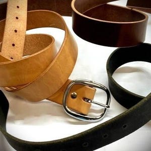 Leather Belt (1-1/2" wide)
