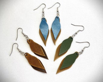 Leather Earrings