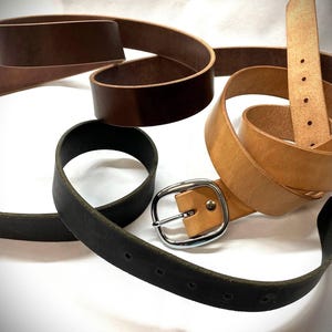 Leather Belt (1" wide)