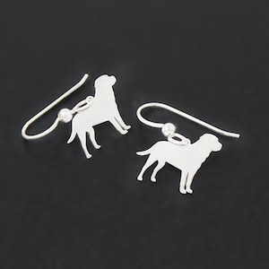 Labrador Retriever Earrings Sterling Silver Wire Hook Dog Breed Dangle earrings Dog Jewelry for women Girls gift for Pet owners 925 jewelry