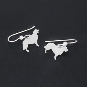 Golden Retriever Earrings Sterling Silver Wire Hook Dog Breed Dangle earrings Dog Pet Jewelry for women Girls pet gift for owners