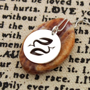 Pisces Necklace astrology zodiac Sign jewelry Sterling silver round charm Personalized Gift Birthday gift  horoscope Symbol gift idea