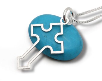 Modern Sterling Silver Cross Pendant Necklace – Unique Cutout Design, Handmade Christian Jewelry Gift for Her