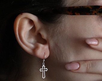 Cross Earrings