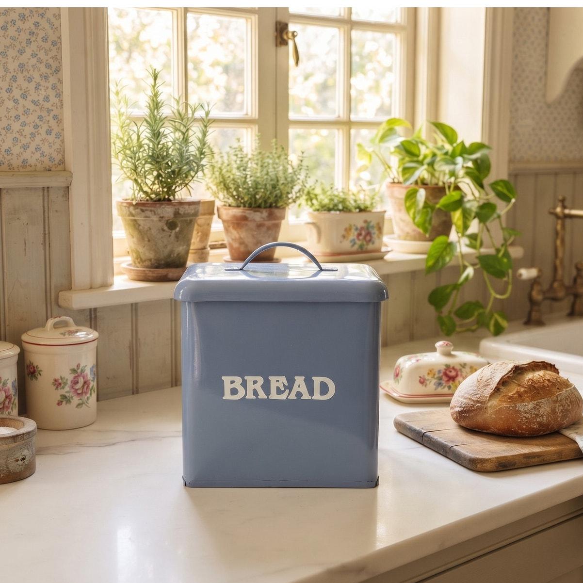 Vintage Bread Box and Canisters - Etsy