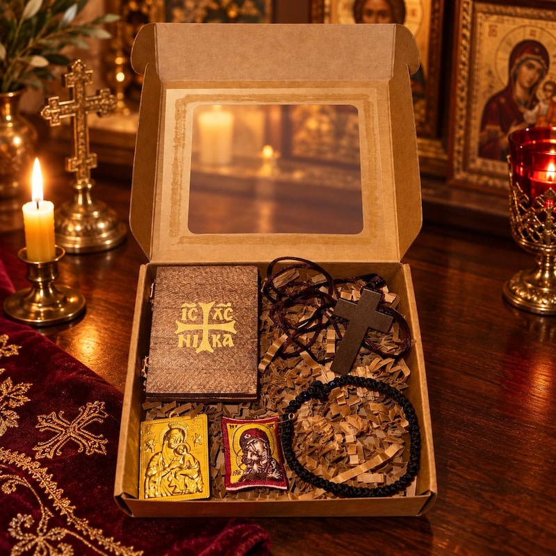 Icon Ring Monastery Boxes Wooden Orthodox - Etsy