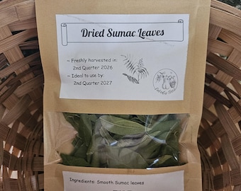 Dried Sumac Leaves