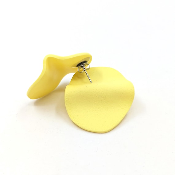 Boucles d'oreilles WAVY Jaune