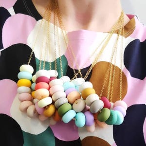Sautoir MAXI PERLE Rainbow image 6