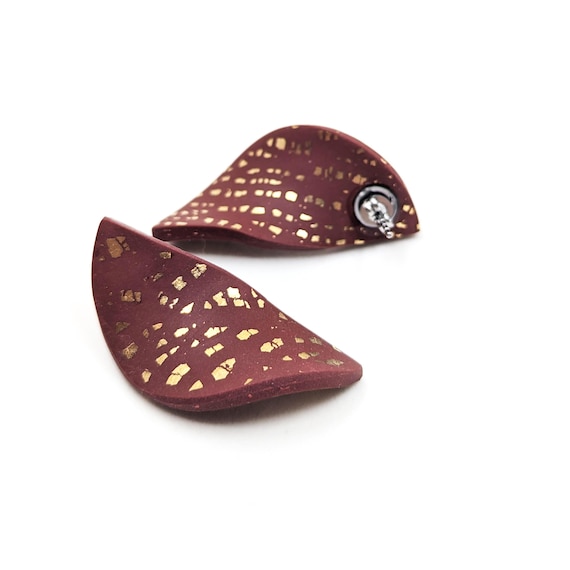 Boucles d'oreilles EVE terracotta
