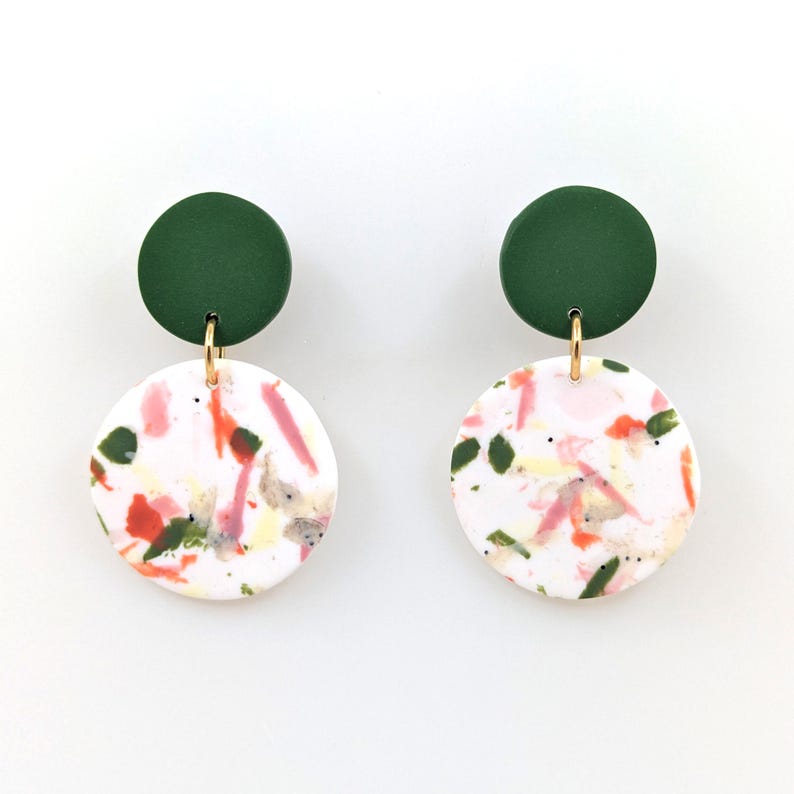 Boucles d'oreilles TERRAZZO image 7