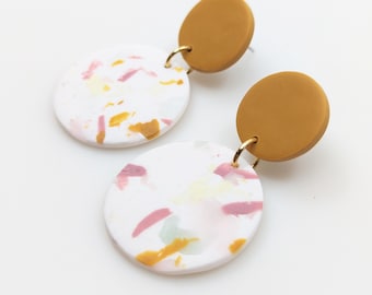 Boucles d'oreilles TERRAZZO