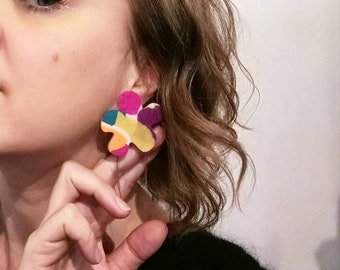 Boucles d'oreilles FLOWER POWER