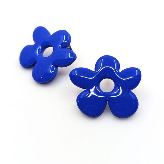 Boucles d'oreilles FLORA Grandes Fleurs