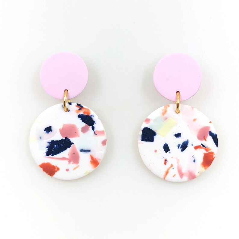 Boucles d'oreilles TERRAZZO image 14