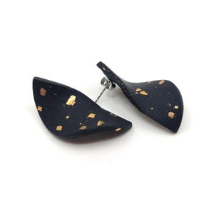 Boucles d'oreilles EVE noires afbeelding 6