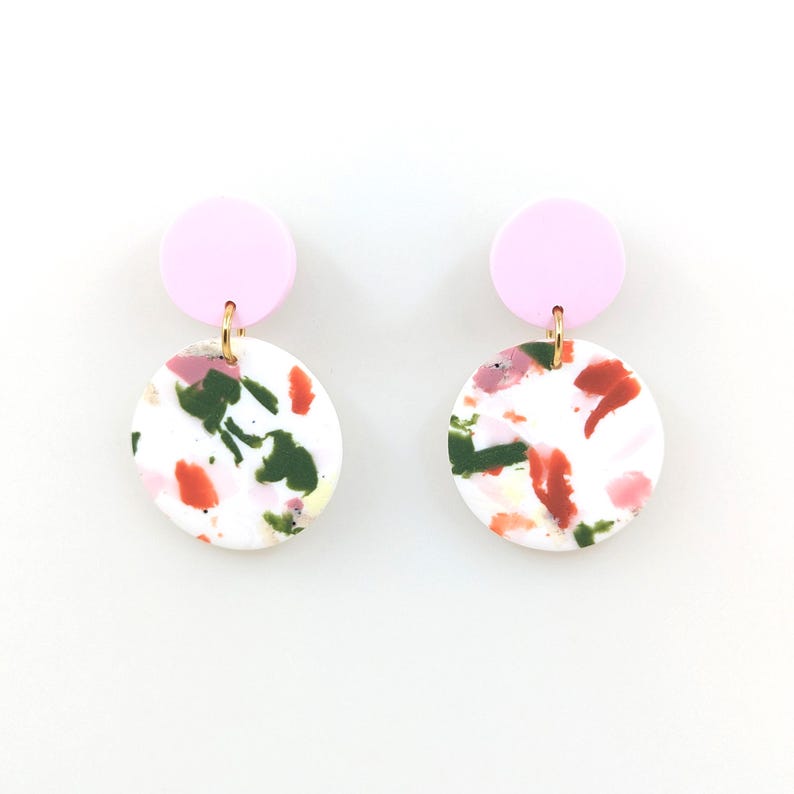 Boucles d'oreilles TERRAZZO image 5