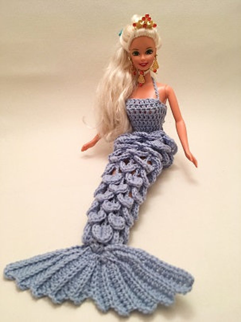 Barbie Mermaid Tail Instant PDF Download Crochet Pattern