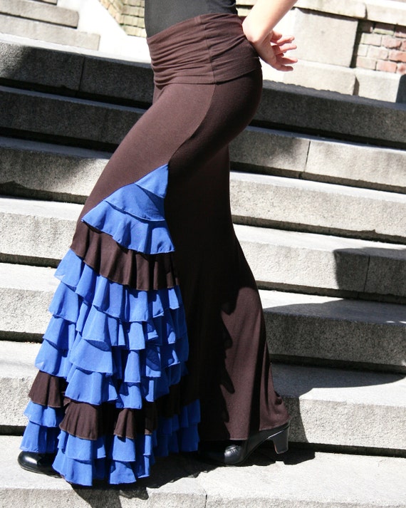 Rehearsal Flamenco Skirt: Model Tamara, Flamenco skirts online shop Flamenco  dance skirts Rehearsal skirts