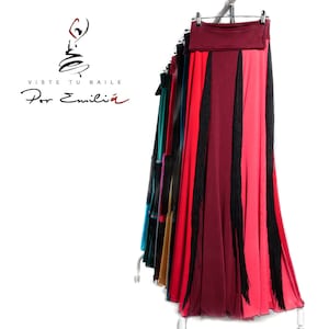 FALDA FLAMENCA FLECOS verticales 03