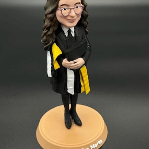 Personalized Figurine from Photo, Hand Painted Custom 3D Statue