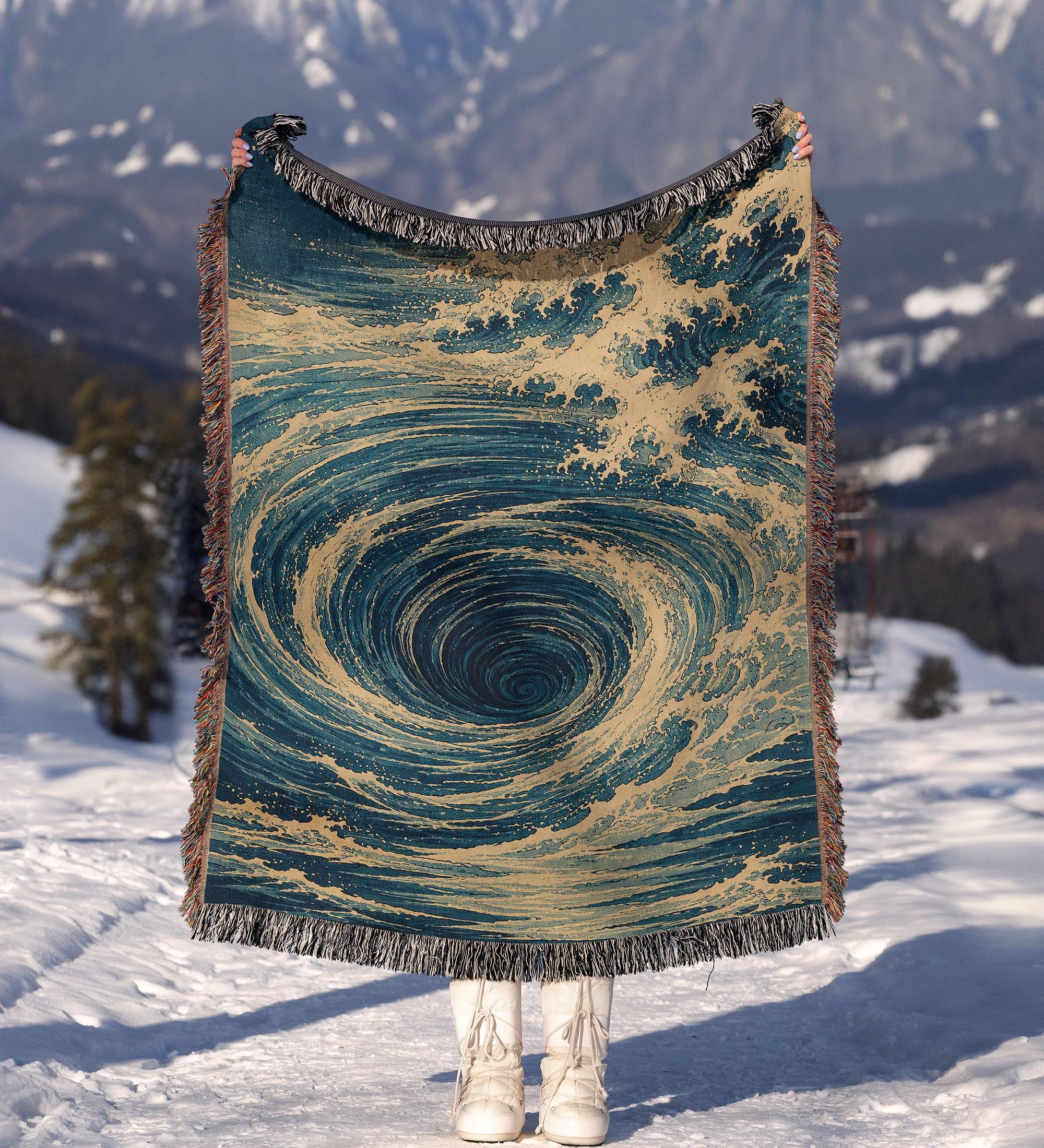 Whirlpool Blanket - Etsy