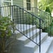 Railing for Steps With 3 Step and 2 Ft to 4 Ft. Landing Custom Made ...