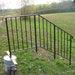 Railing for Steps With 4 Step or 5 Steps and 2 Ft to 4 Ft. Landing ...