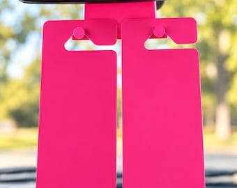 School Pickup Tag Holder for Rearview Mirror: Multiple Car Rider Tag Hanger!