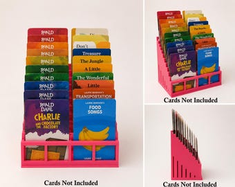 Space-Saving Card Holder | Compatible with Yoto Cards! Choose between 6–40 Slots