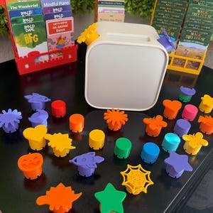 Butterfly // Dinosaur // Rocket // Bow // Heart // Sun // Flower Replacement Knobs Compatible with Yoto Gen 2 & 3