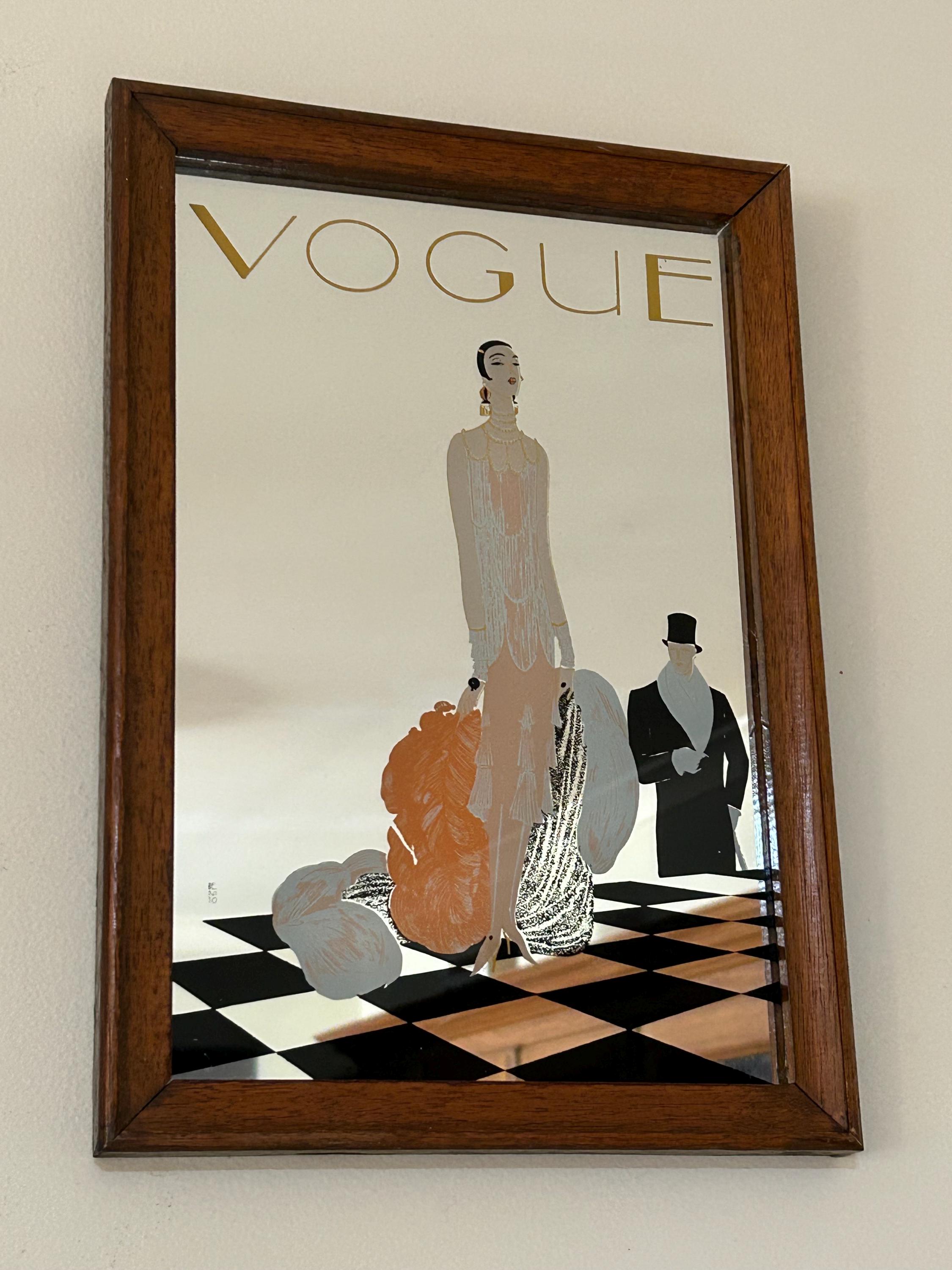 Vintage Vogue Mirror - Etsy Canada