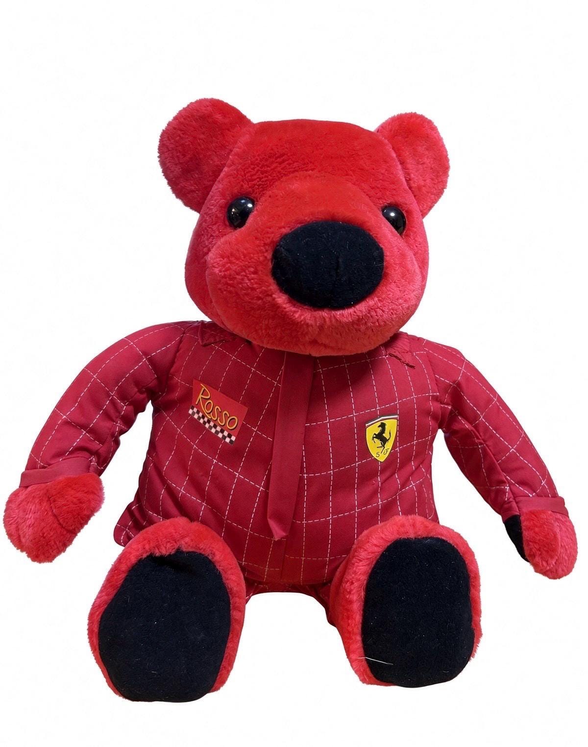 Ferrari Teddy Bear - Etsy