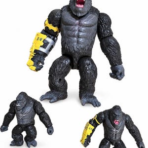 Godzilla xKong Det nya imperiet Playmates Kong-figurer x3 BEAST Glove MonsterVerse