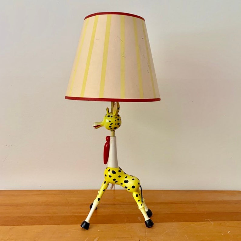 Table Lamp 50 60s Wooden Giraffe Nursery Decor Lamps Home Living Vadel Com Table Lamp 50 60s Wooden Giraffe, Giraffe Table Lamp Nursery