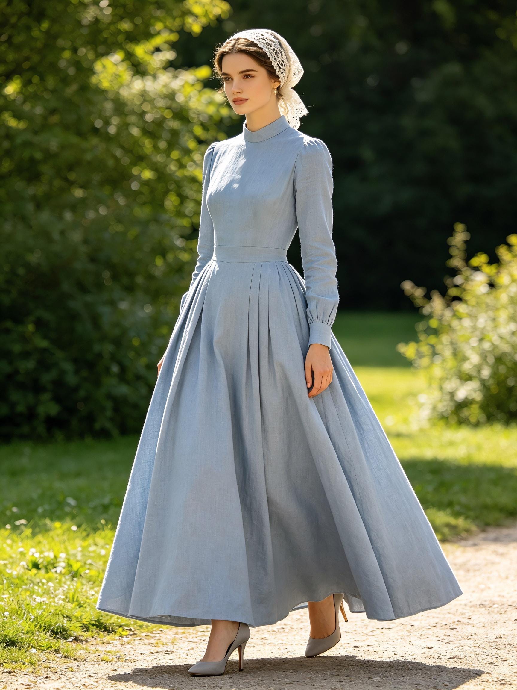 French Vintage Victorian Dress - Etsy