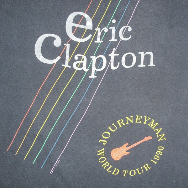 Eric Clapton Journeyman 1990 Tour T-shirt