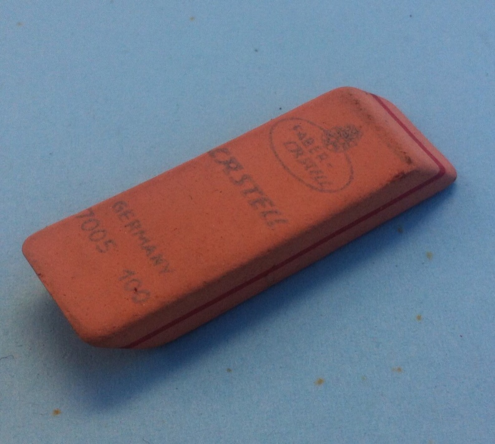 Vintage Faber Castell Eraser. Vintage Pink Erasers. 70s German Etsy