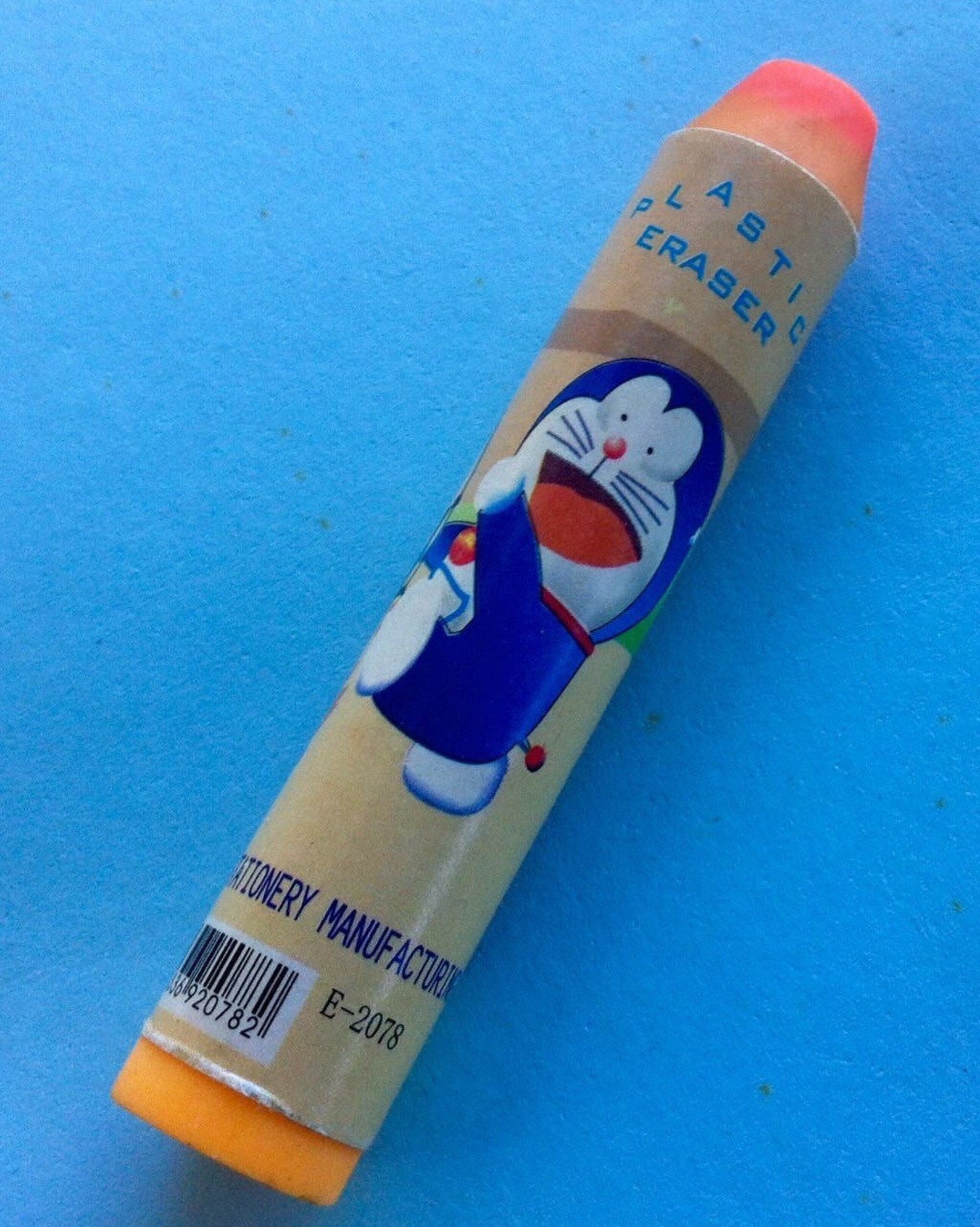 Doraemon Eraser. Robot Cat Eraser. 1980s Erasers. Japanese TV Etsy