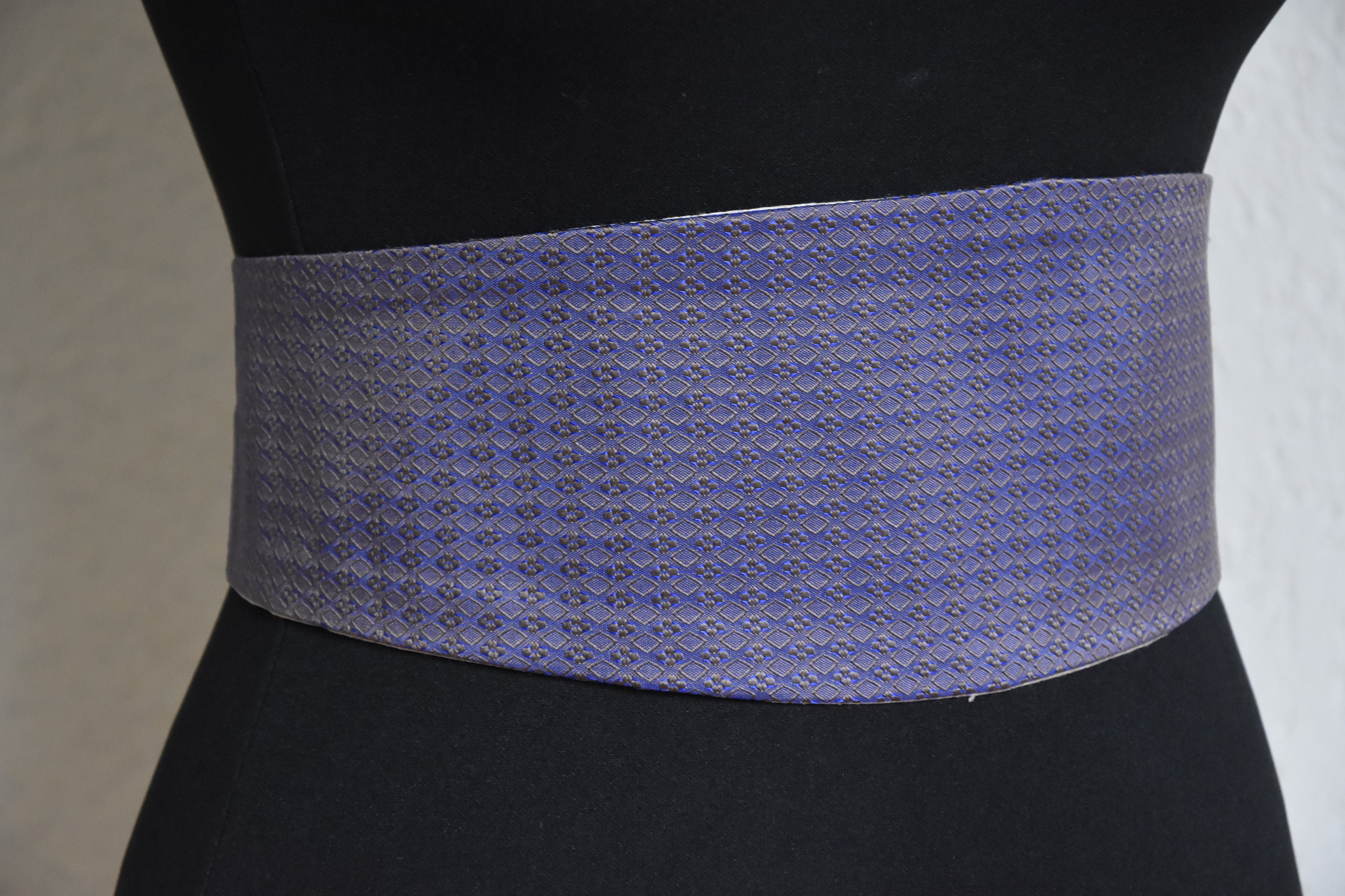 Reversible Magic Belt Navy and Pink CORNELIA Reversible belt 3D Gunpowder Grey hardware main image 2